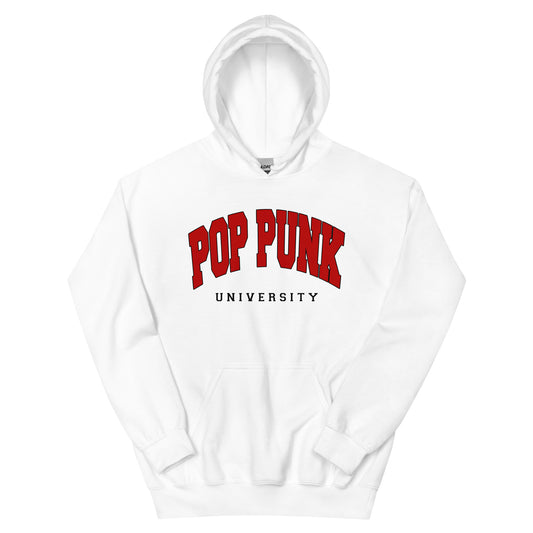 Pop Punk Uni WHT/RED