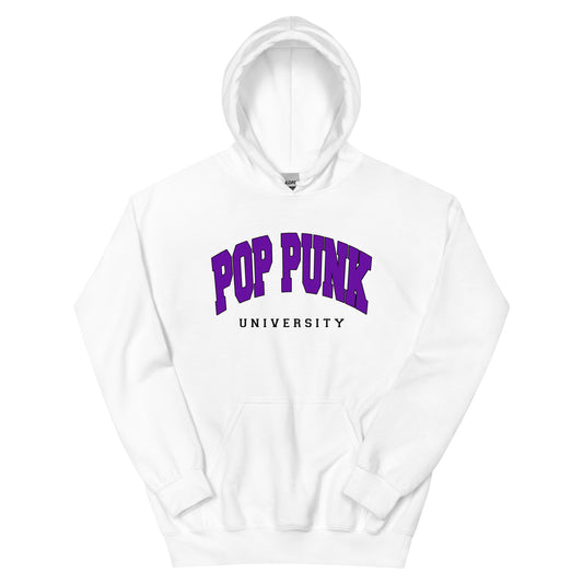 Pop Punk Uni WHT/PRP